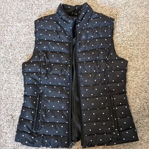 Colebrook Women's Polkadot Puffer Vest